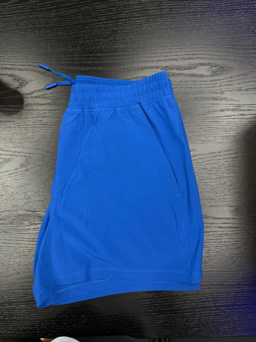 lululemon athletica Men's Athletic Drawstring Shorts - Blue